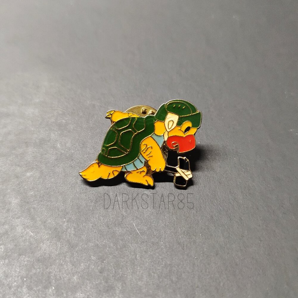 Vintage Rare 1988 Nintendo Super Mario Bros. Hammer Brothers Enamel Lapel Pin